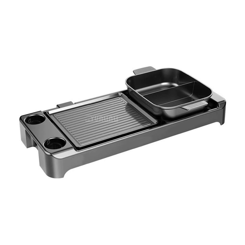 Kitchen Appliances For Cooking - Electric Barbecue Hotpot Stove Dual Flavor