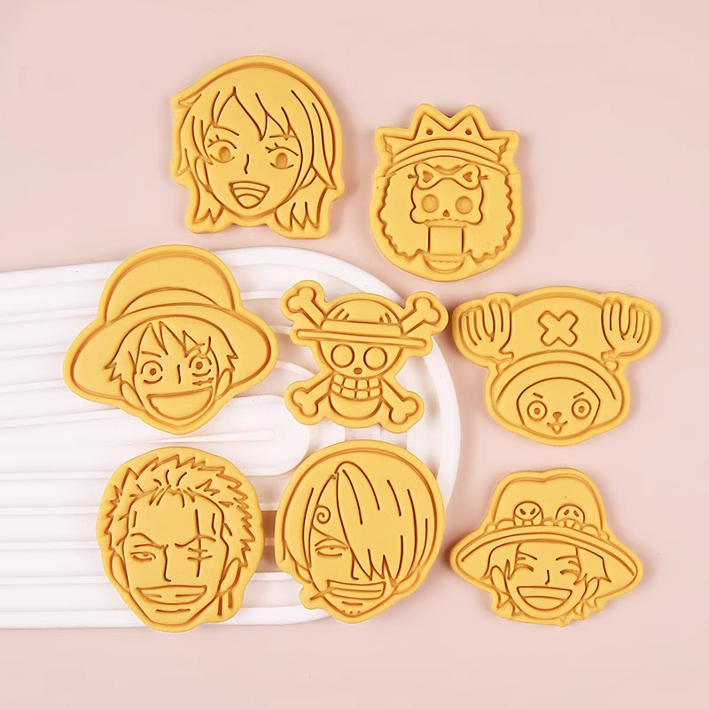 One Piece Cookie Cutter Set Cu - Kitchen Appliances For Baking reseña y precio