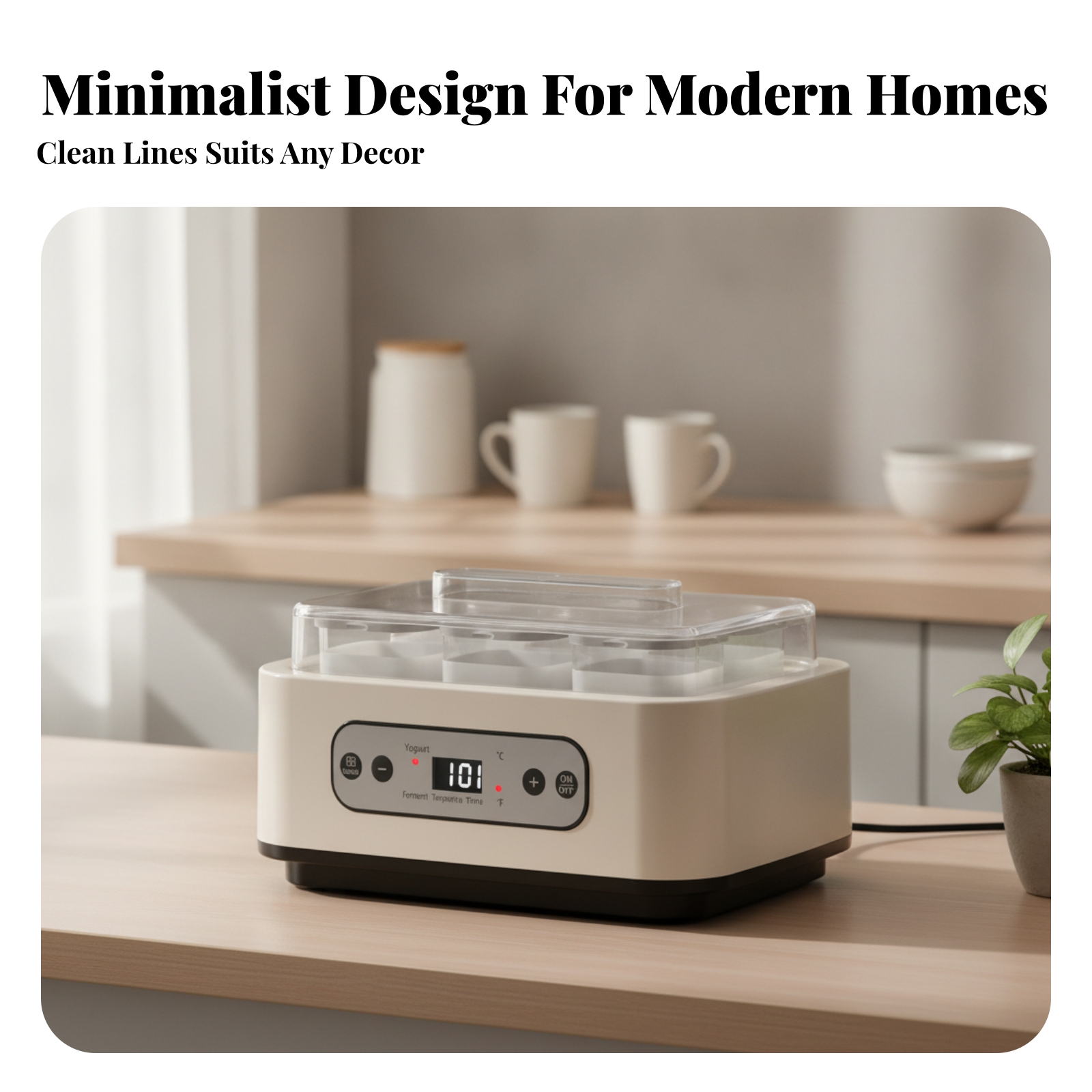 Yogurt Maker English Panel Kit - Kitchen Appliances In English reseña y precio