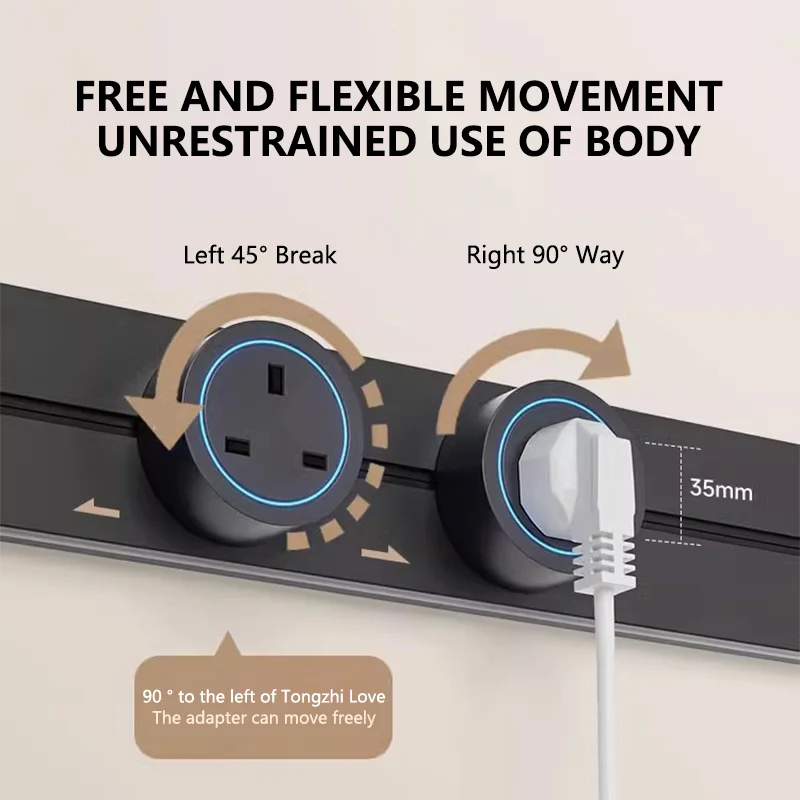 Power Track Socket Home Kitche - Kitchen Appliances Uk reseña y precio