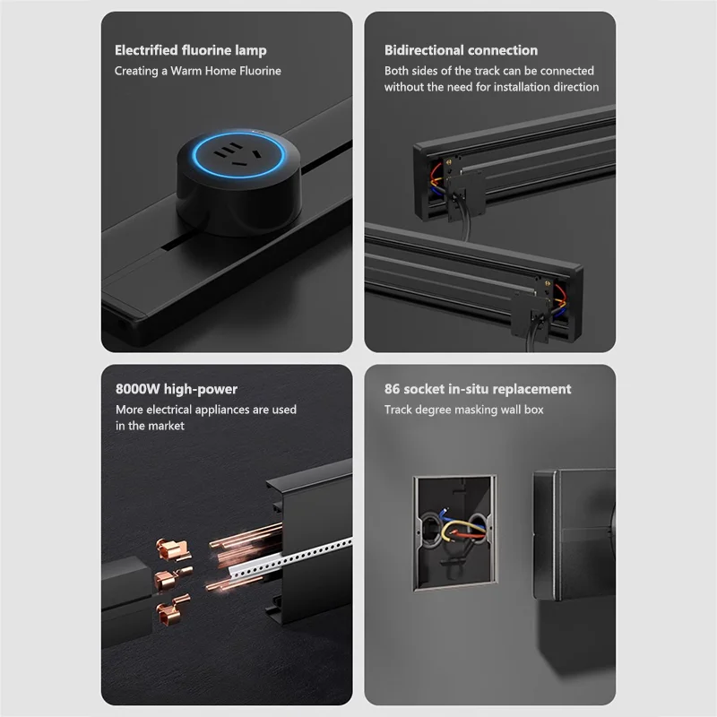 Power Track Socket Home Kitche - Kitchen Appliances Uk reseña y precio