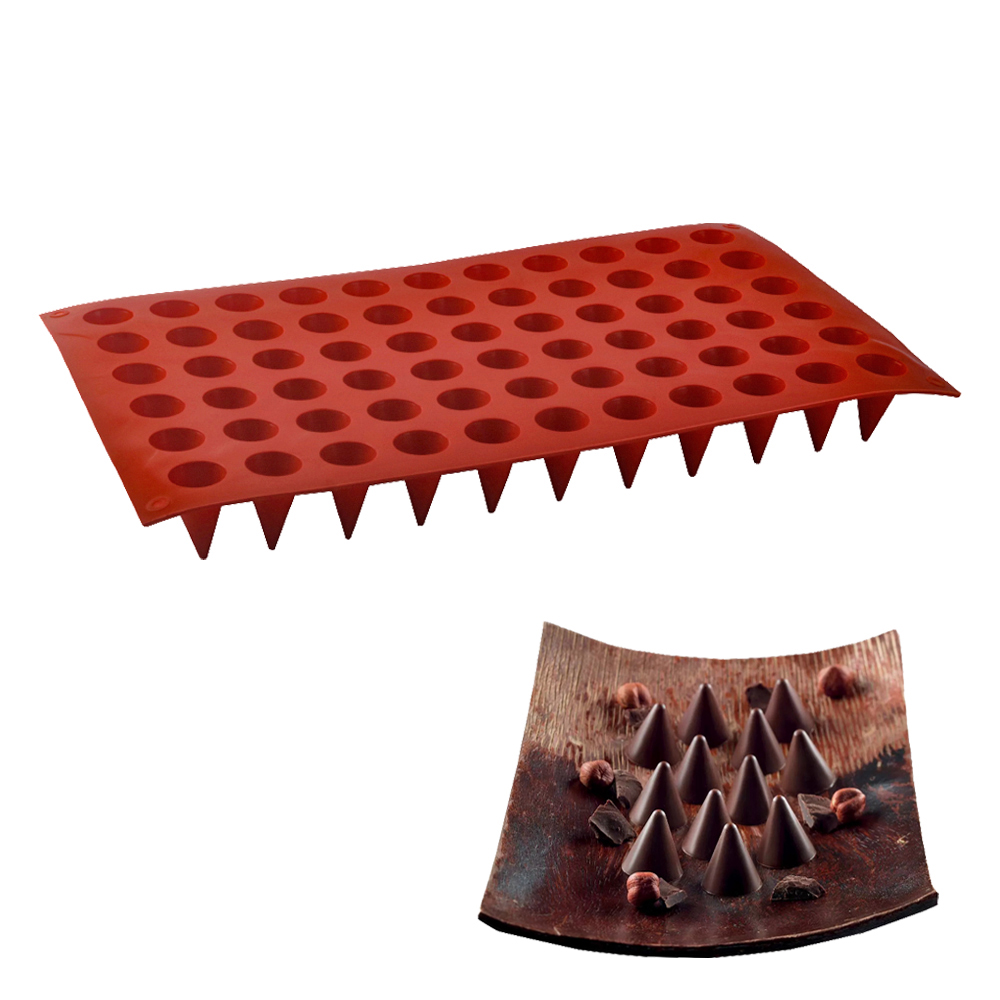 66-Cells Cone Chocolate Baking - Kitchen Appliances For Baking reseña y precio