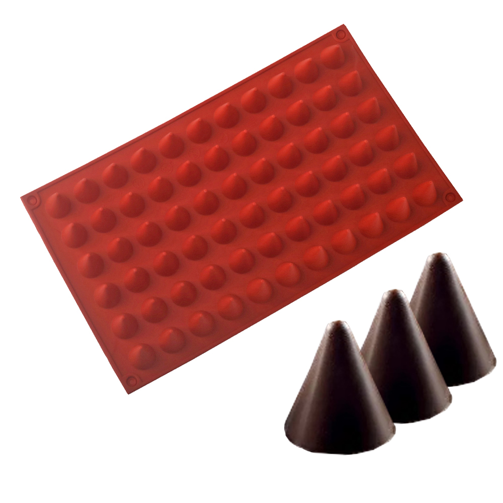 66-Cells Cone Chocolate Baking - Kitchen Appliances For Baking reseña y precio