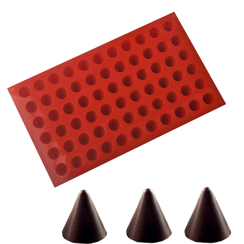66-Cells Cone Chocolate Baking - Kitchen Appliances For Baking reseña y precio