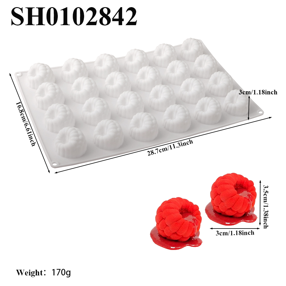 6/12/24-Cell Raspberry Design  - Kitchen Appliances For Baking reseña y precio