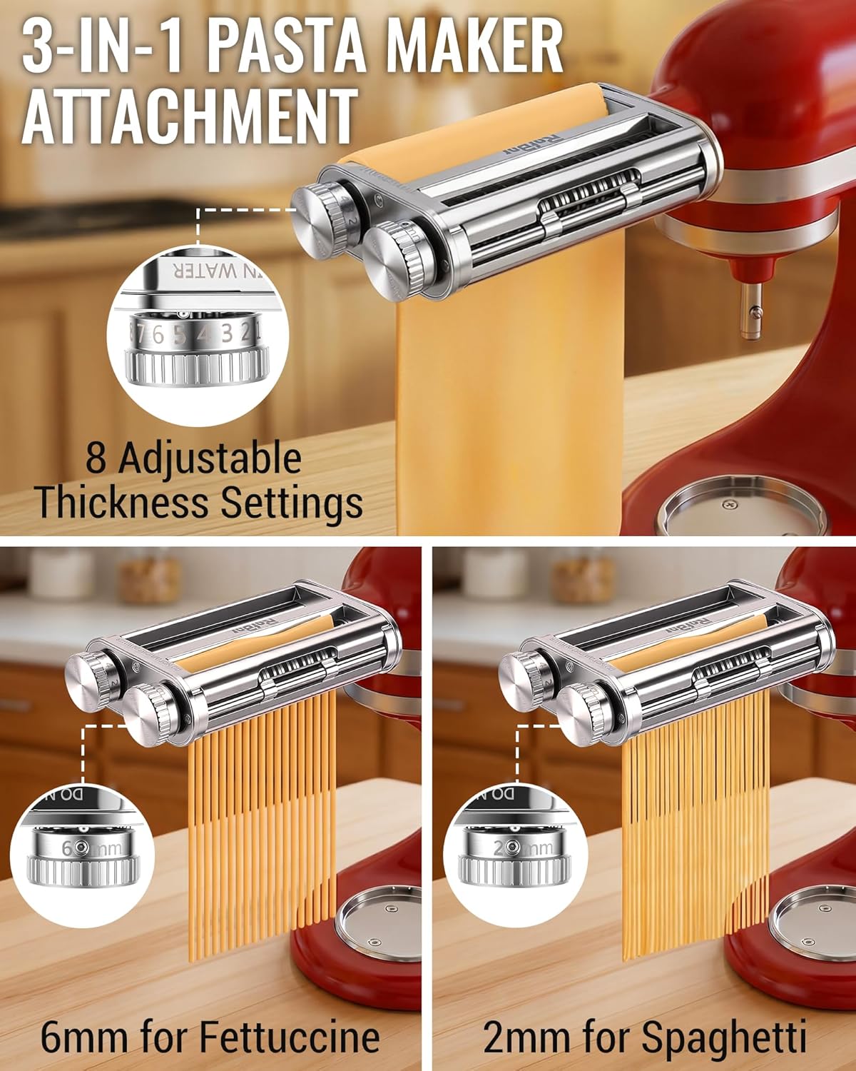 KitchenAid Mixer 3-in-1 Pasta  - Kitchen Appliances Germany reseña y precio
