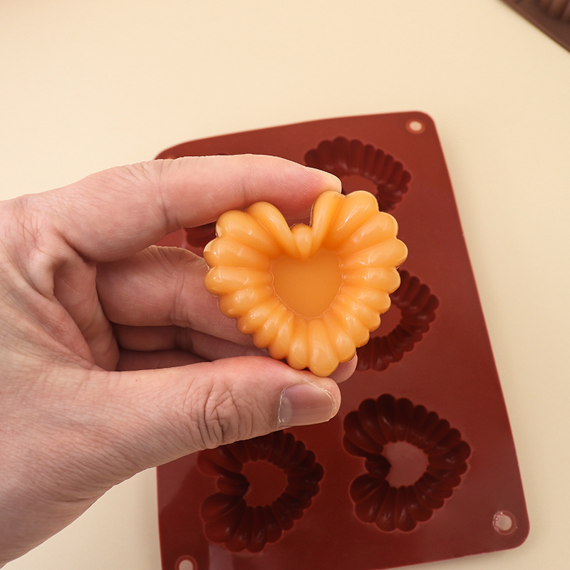 Heart-shaped Silicone Chocolat - Kitchen Appliances For Baking reseña y precio