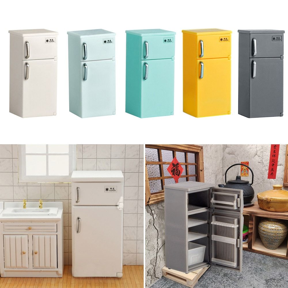 Miniature Plastic Fridge Model - Kitchen Appliances List reseña y precio