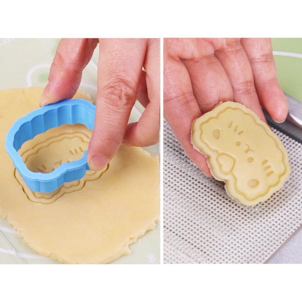Cookie Mold Stamp Cartoon Saus - Kitchen Appliances For Baking reseña y precio