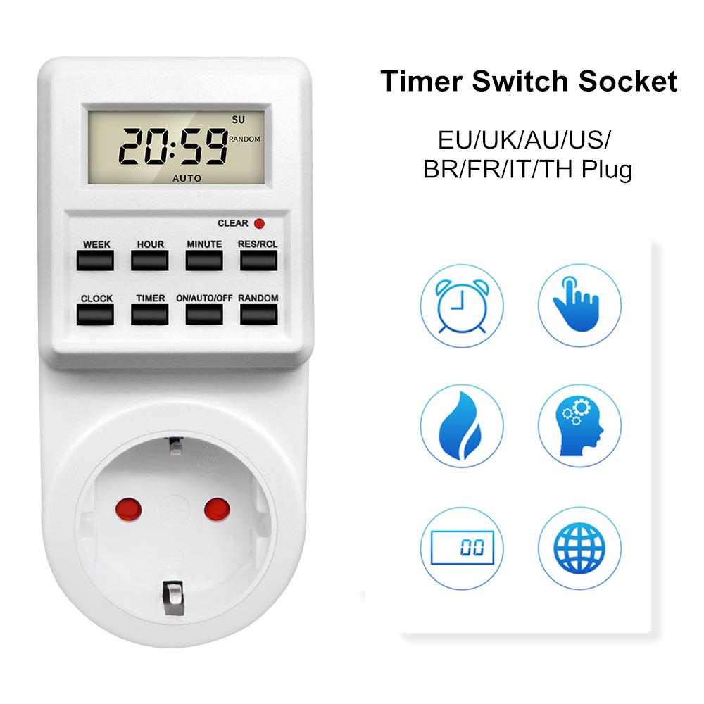 Electronic Digital Timer Switc - Kitchen Appliances Uk reseña y precio