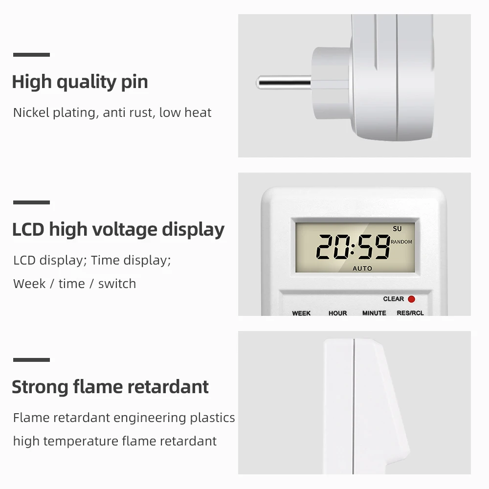Electronic Digital Timer Switc - Kitchen Appliances Uk reseña y precio
