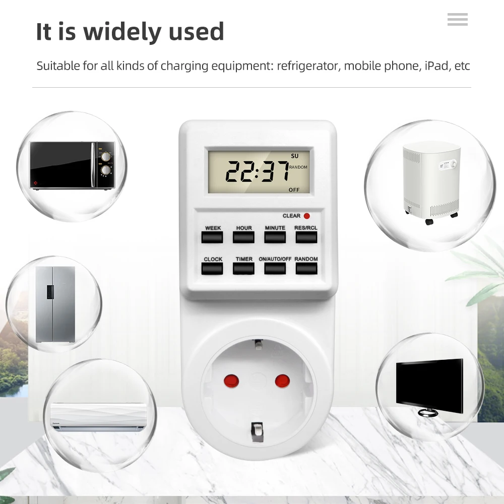 Electronic Digital Timer Switc - Kitchen Appliances Uk reseña y precio