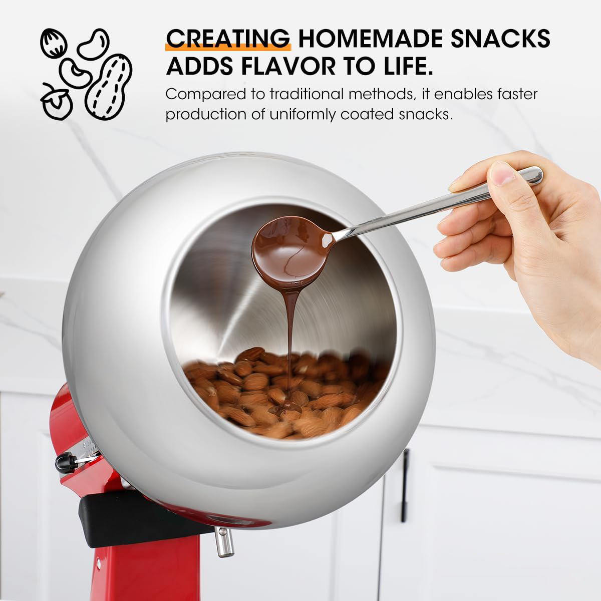 Chocolate Coating Machine Atta - Kitchen Appliances Germany reseña y precio
