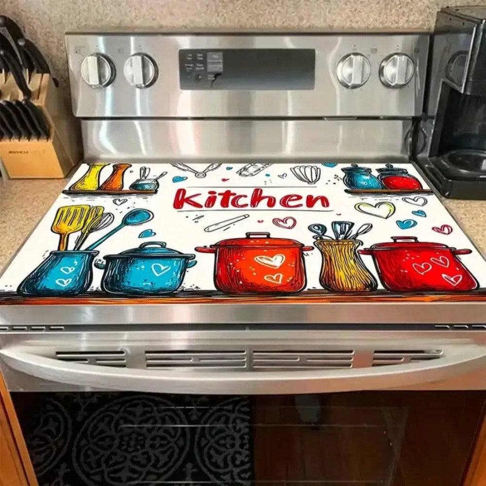 1pc Kitchen Stove Cover Protec - Kitchen Appliances List reseña y precio