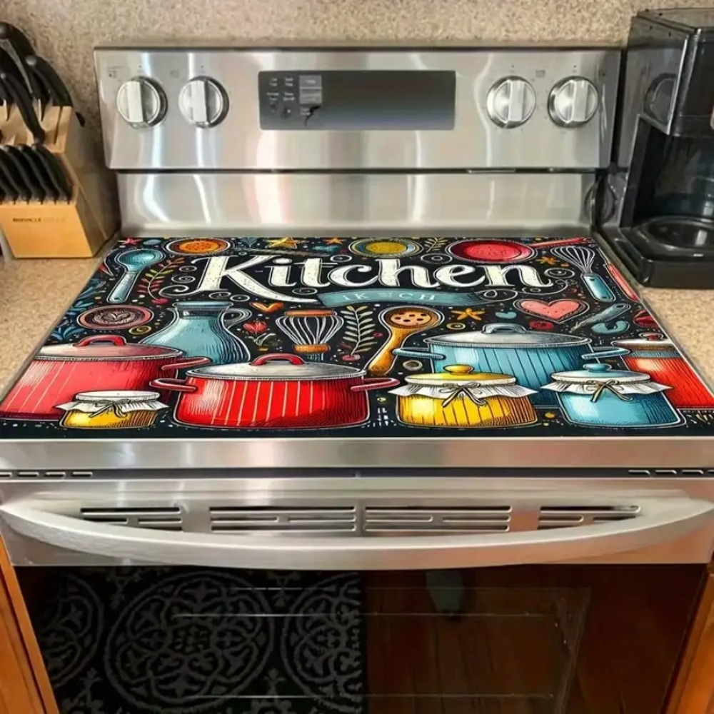 1pc Kitchen Stove Cover Protec - Kitchen Appliances List reseña y precio