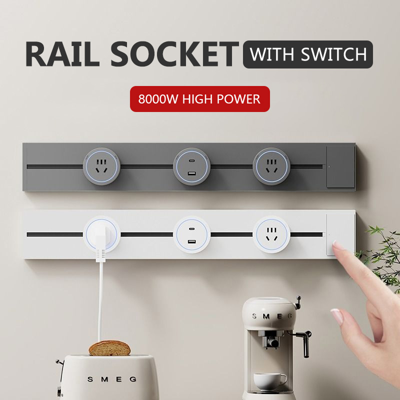 Track Socket with Switch Kitch - Kitchen Appliances Uk reseña y precio