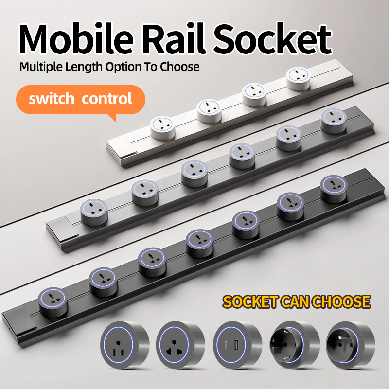 Track Socket With Switch High- - Kitchen Appliances Uk reseña y precio