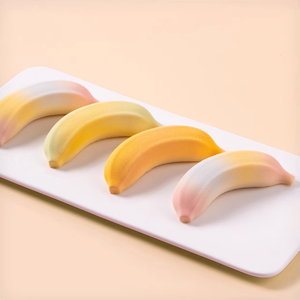 6 or 12 Cells Banana Design Si - Kitchen Appliances For Baking reseña y precio