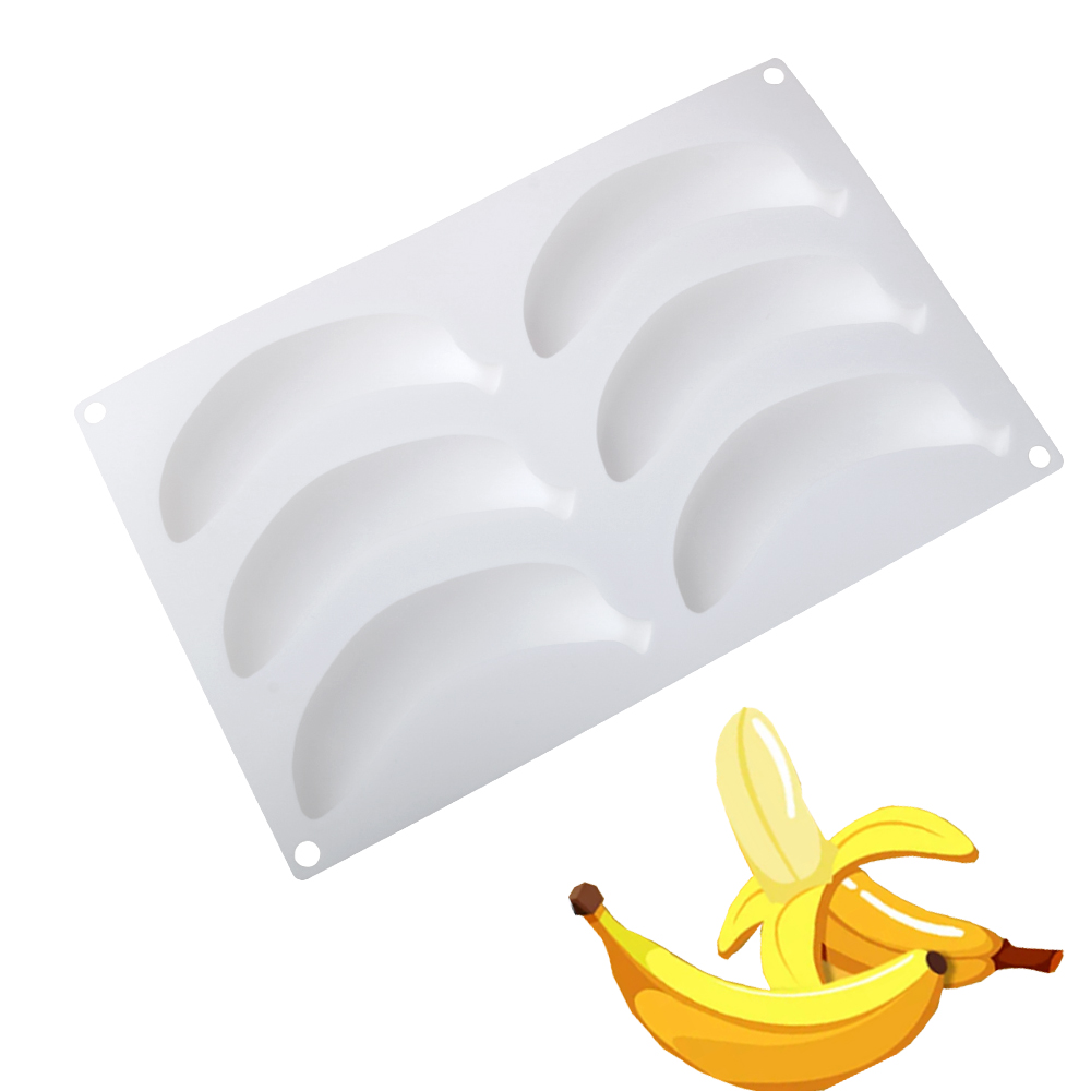 6 or 12 Cells Banana Design Si - Kitchen Appliances For Baking reseña y precio