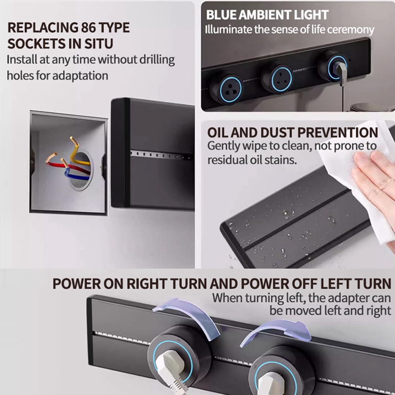 Socket Power Rail Socket Conce - Kitchen Appliances Uk reseña y precio
