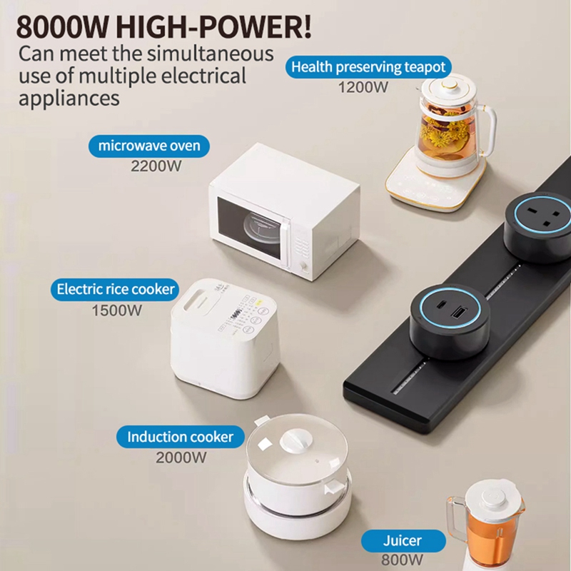 Socket Power Rail Socket Conce - Kitchen Appliances Uk reseña y precio