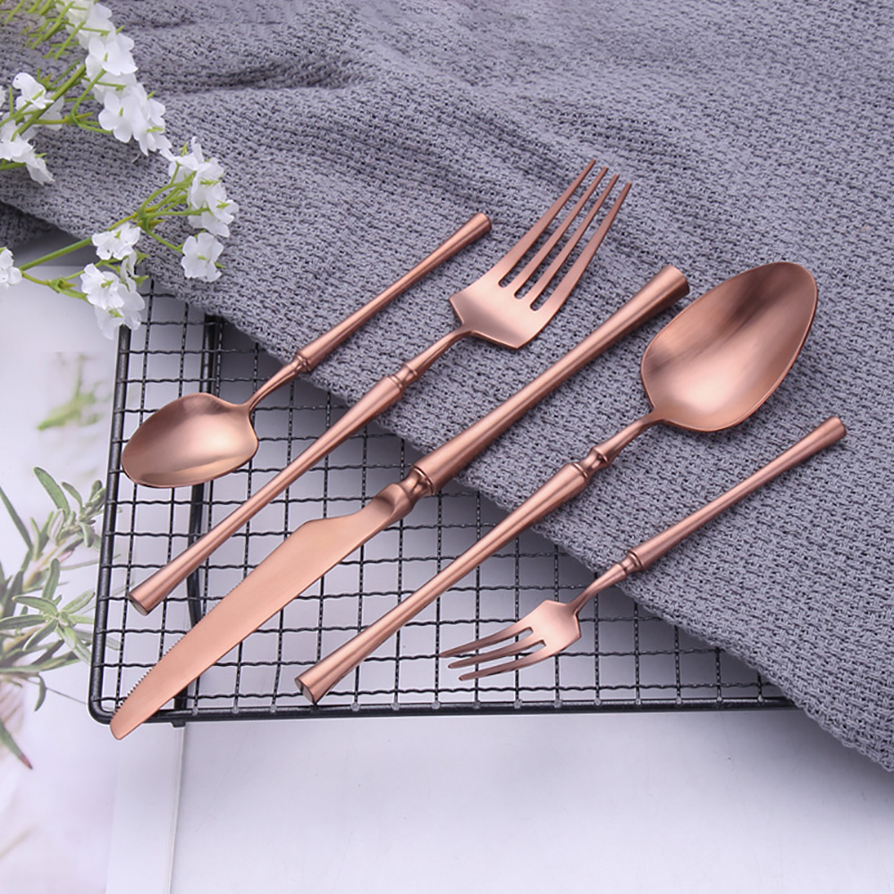 5 Pieces Knife Fork Spoon Set  - Kitchen Appliances Combo reseña y precio