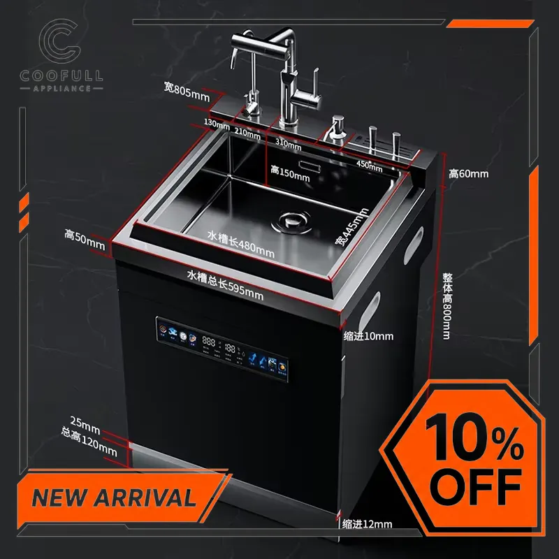 600mm Built In Dishwasher 12 P - Kitchen Appliances Combo reseña y precio