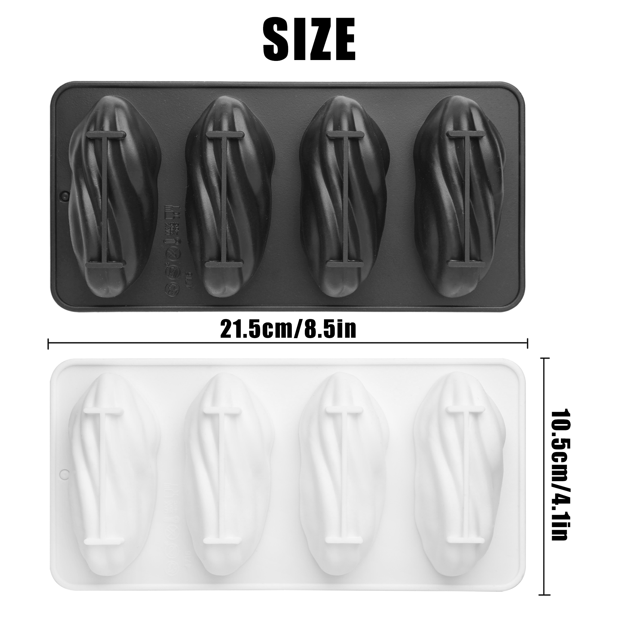 4-Cell Pistachios Design Silic - Kitchen Appliances For Baking reseña y precio
