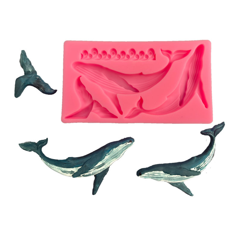 DIY Whale Silicone Mold Ocean  - Kitchen Appliances For Baking reseña y precio
