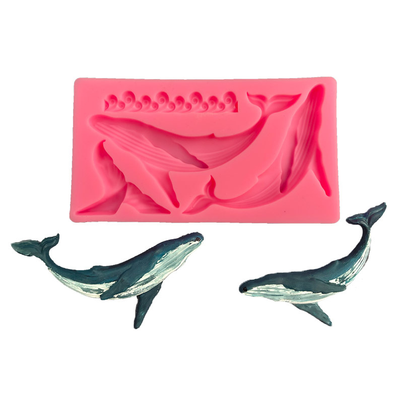 DIY Whale Silicone Mold Ocean  - Kitchen Appliances For Baking reseña y precio