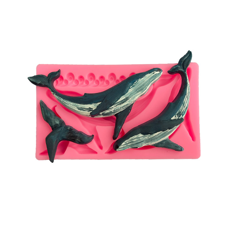 DIY Whale Silicone Mold Ocean  - Kitchen Appliances For Baking reseña y precio