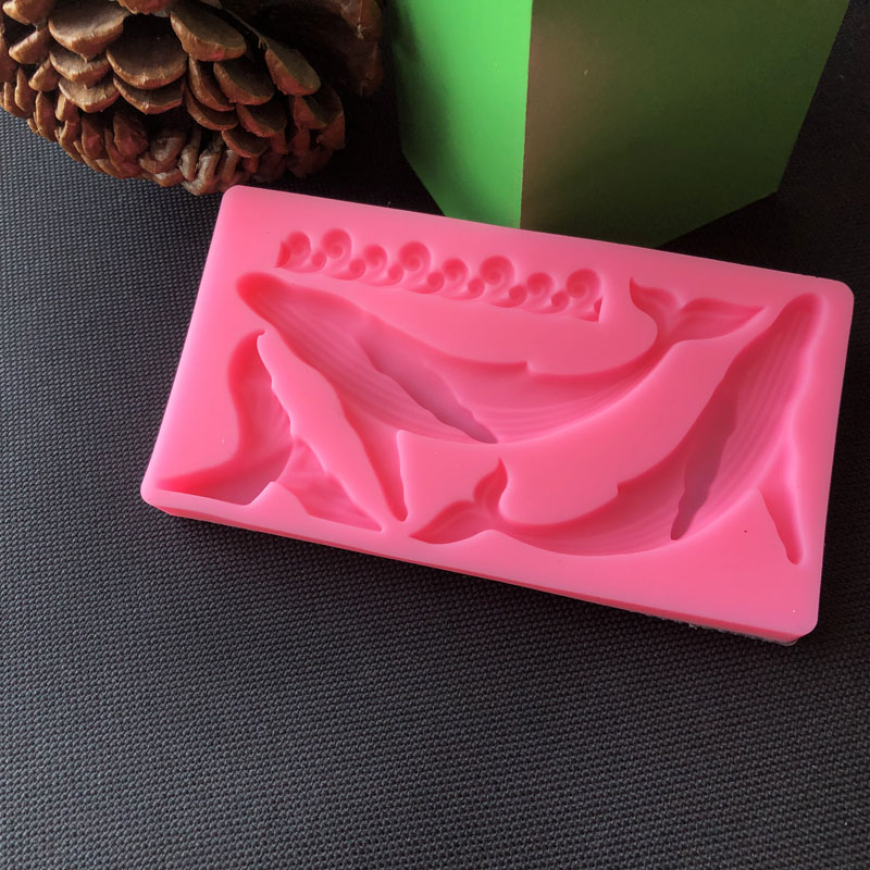 DIY Whale Silicone Mold Ocean  - Kitchen Appliances For Baking reseña y precio