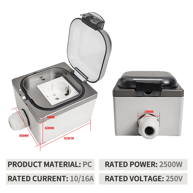 IP65 Waterproof Outdoor Socket - Kitchen Appliances Uk reseña y precio