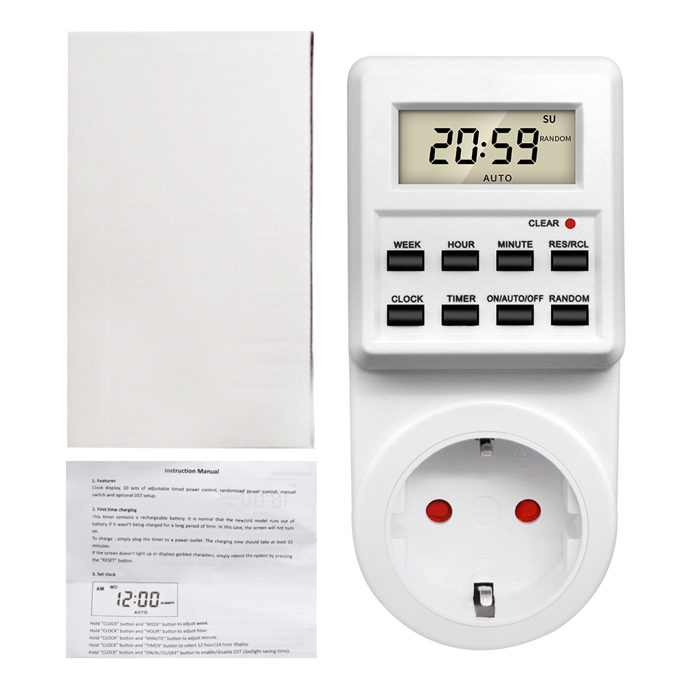 TM03 Digital Timer Switch Sock - Kitchen Appliances Uk reseña y precio