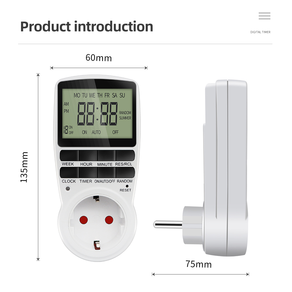 Digital Timer Switch Electroni - Kitchen Appliances Uk reseña y precio