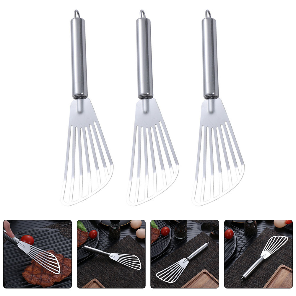3pcs Stainless Steel Spatula F - Kitchen Appliances For Cooking reseña y precio