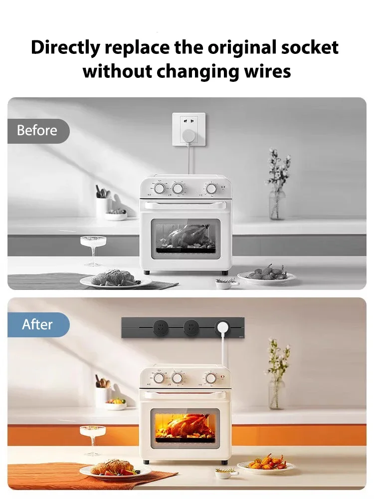 Wall Power Track Socket with S - Kitchen Appliances Uk reseña y precio