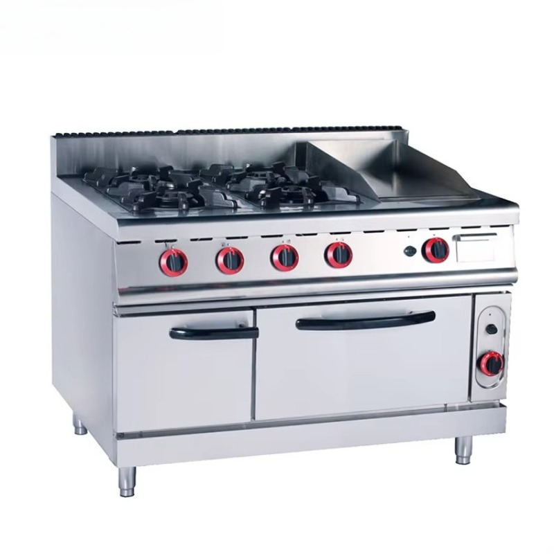 Combo Gas Cooker Stove with Ov - Kitchen Appliances Combo reseña y precio