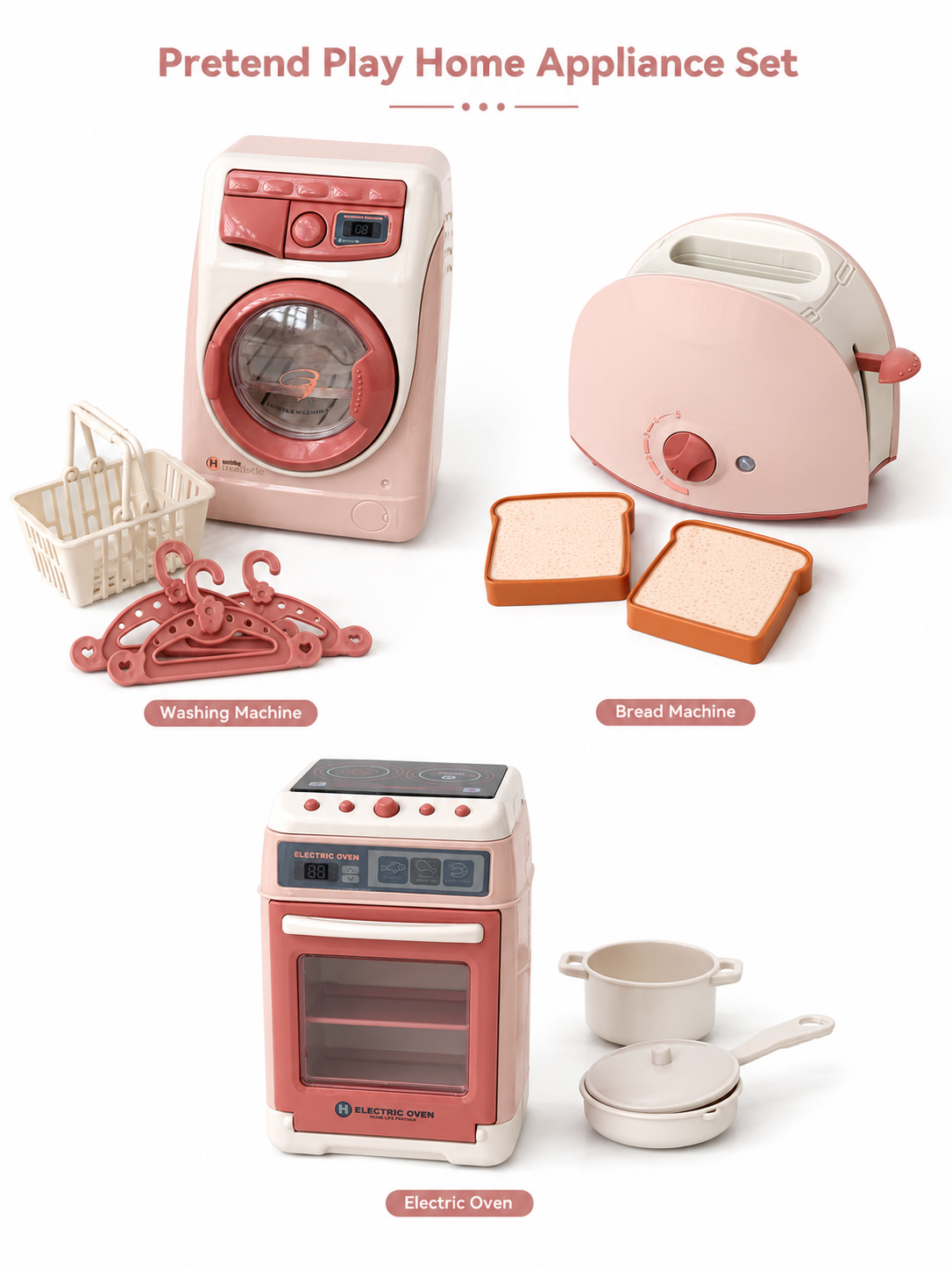 Pretend Play Home Appliance Se - Kitchen Appliances In English reseña y precio
