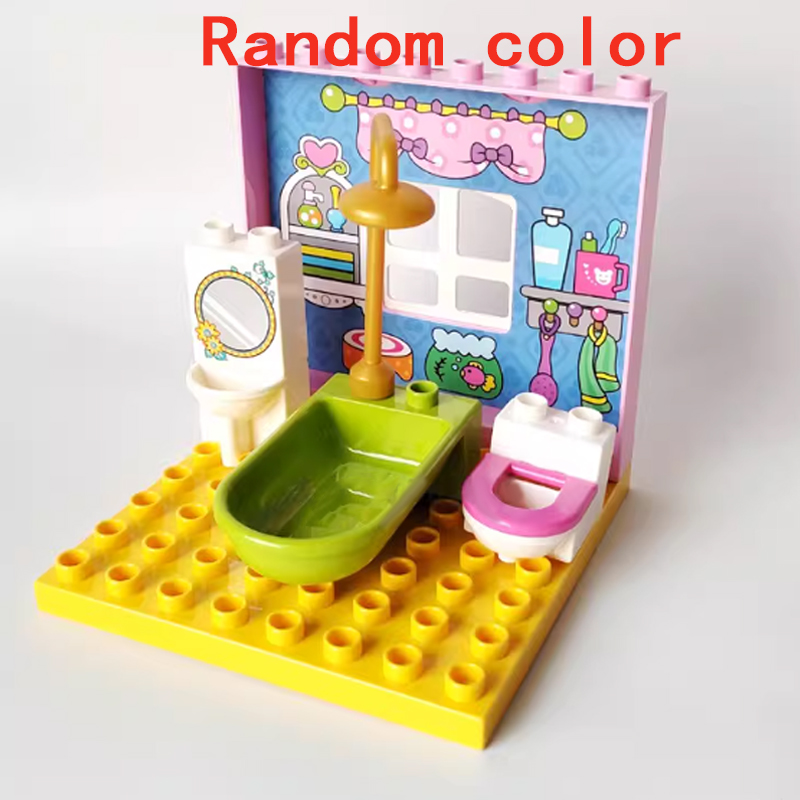 Large Building Blocks Scene Ac - Kitchen Appliances List reseña y precio