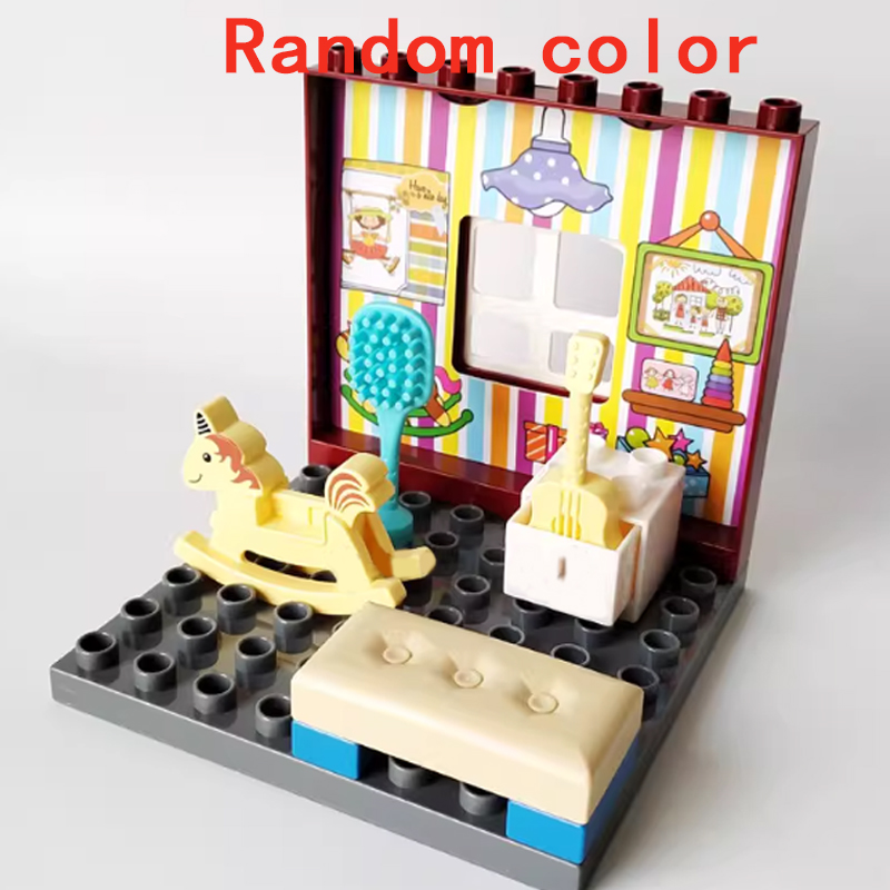 Large Building Blocks Scene Ac - Kitchen Appliances List reseña y precio