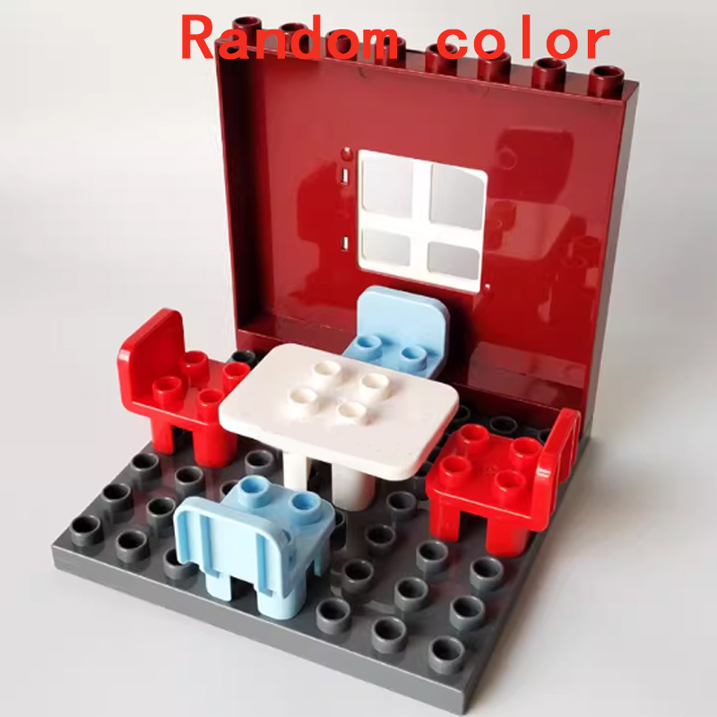 Large Building Blocks Scene Ac - Kitchen Appliances List reseña y precio