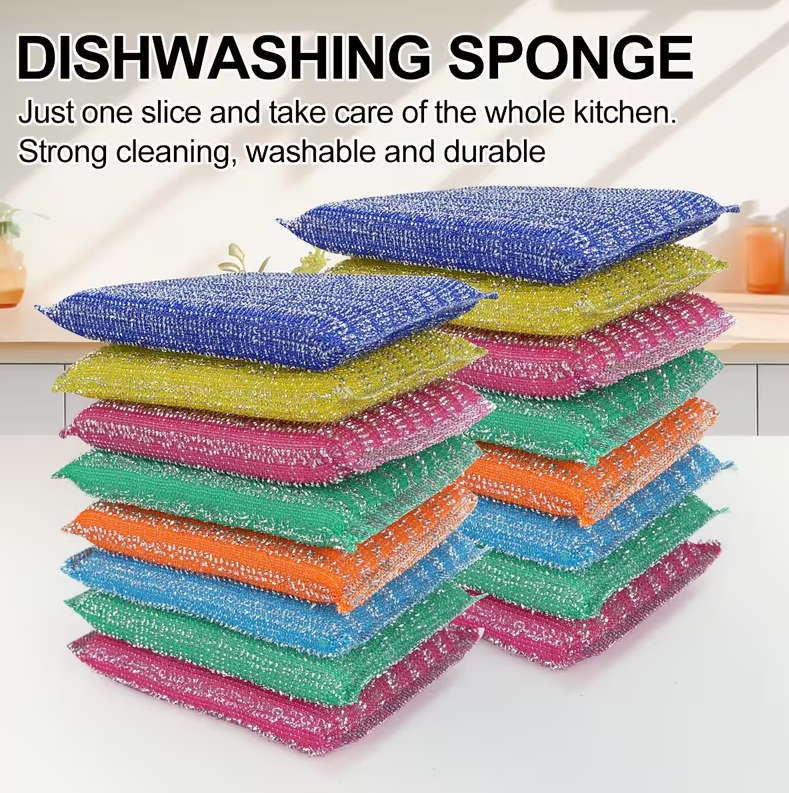 4Pcs/Set Scrub Sponge Kitchen  - Kitchen Appliances Combo reseña y precio