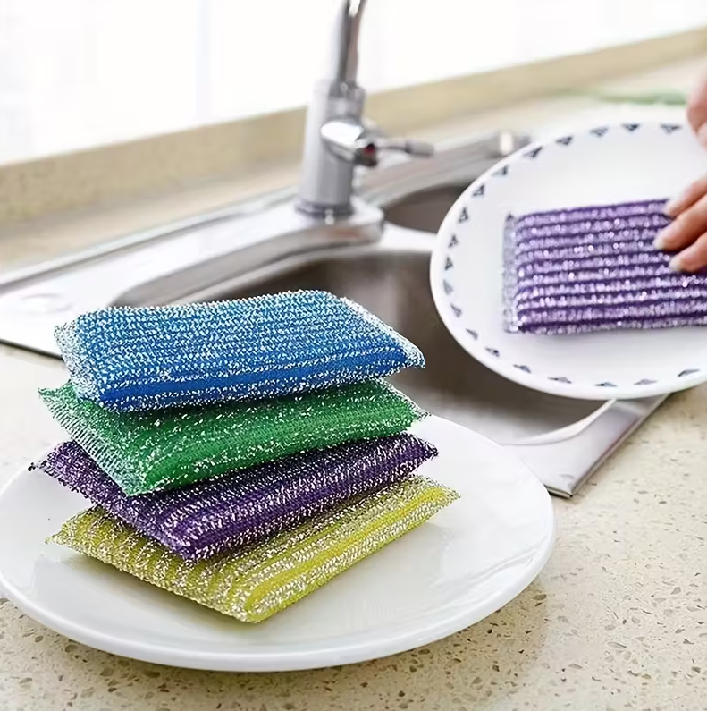 4Pcs/Set Scrub Sponge Kitchen  - Kitchen Appliances Combo reseña y precio