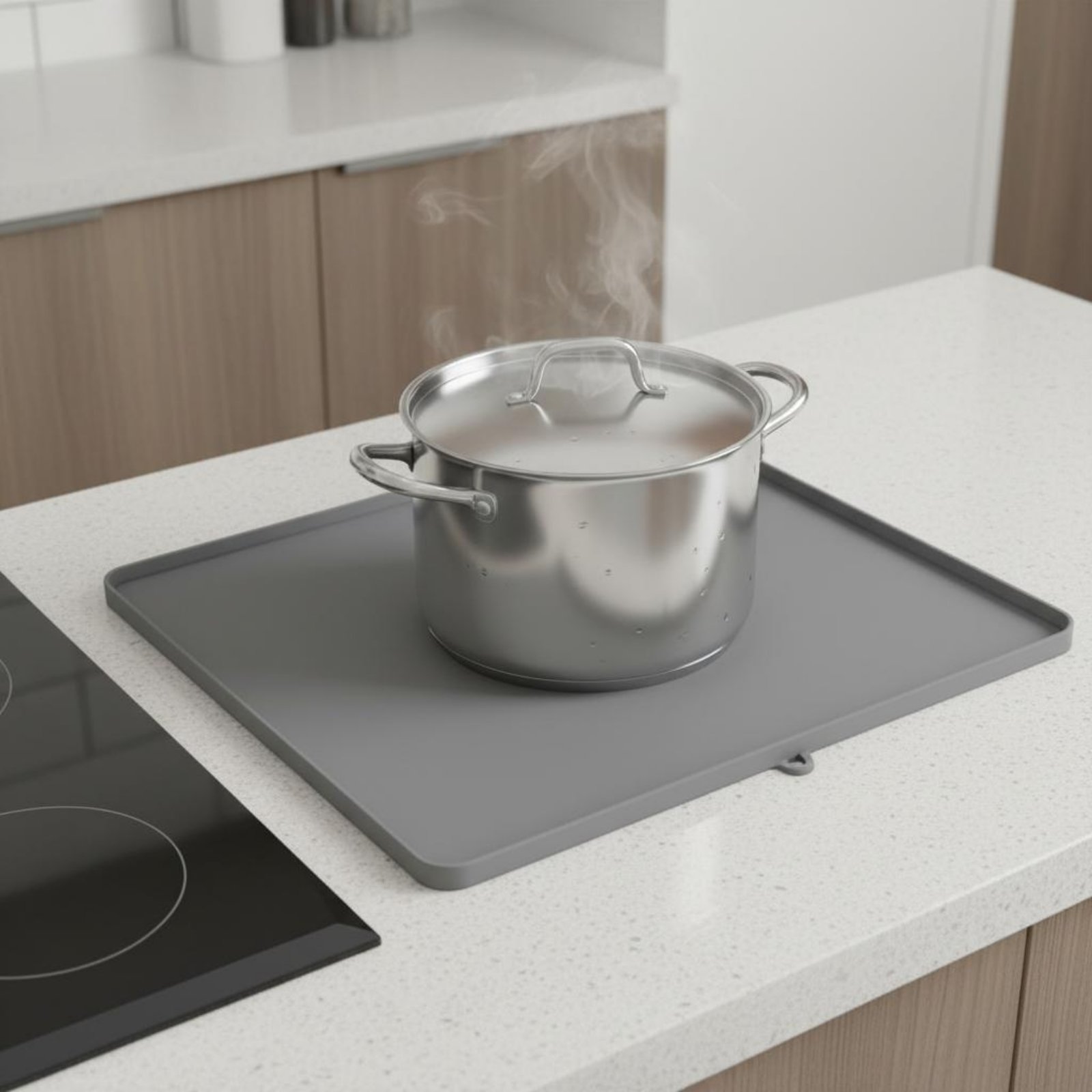 Silicone Microwave Top Mat Fle - Kitchen Appliances For Baking reseña y precio